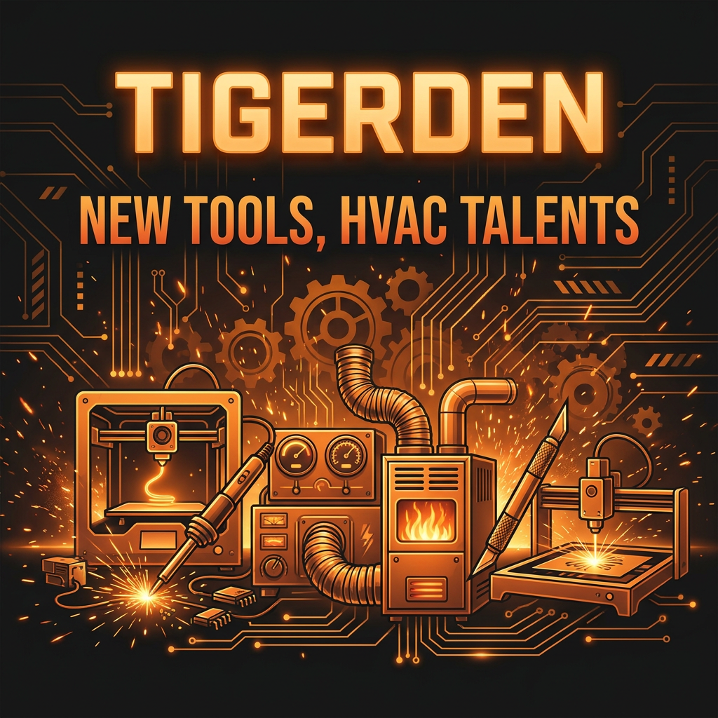 Daily Digest: TigerDen Daily: Sunday July 26 - New Tools, HVAC Talents, & Etsy Growth