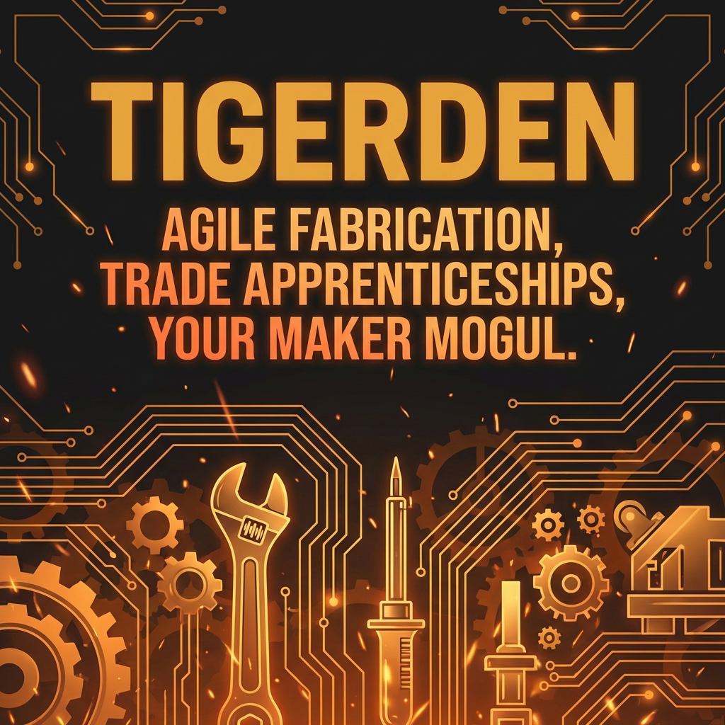 Daily Digest: TigerDen Daily: Agile Fabrication, Trade Apprenticeships, and Your Maker Mogul...
