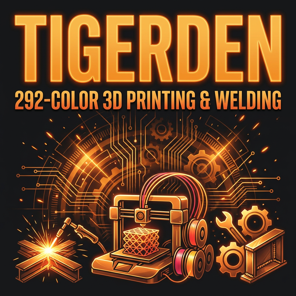 Daily Digest: TigerDen Daily | May 20, 2026: 292-Color 3D Printing, Welding Mastery, & 5k Weekends