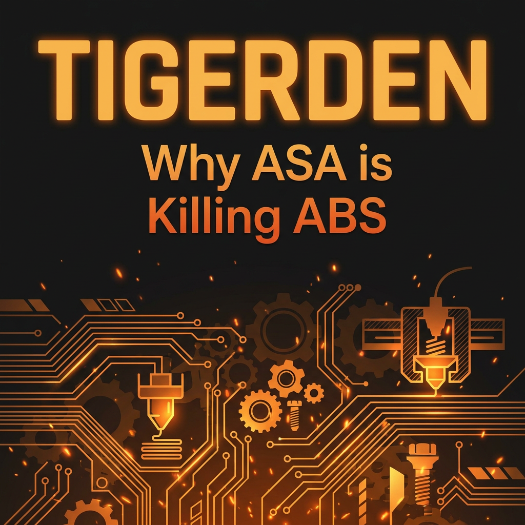 Daily Digest: TigerDen Daily: Why ASA is Killing ABS, the $30K Production Printer, and the...