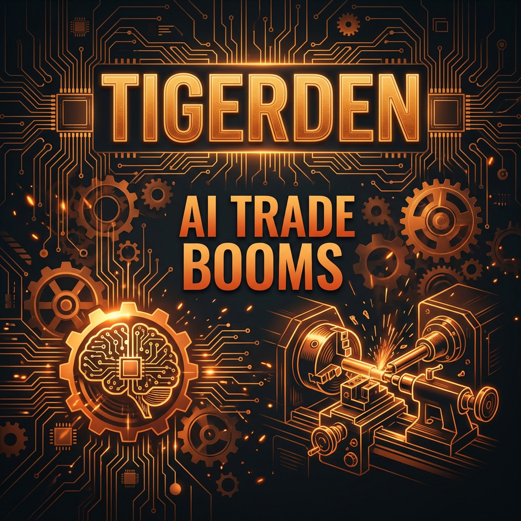 Daily Digest: TigerDen Daily | Apr 2, 2026: AI Trade Booms, Swiss-Type CNC, and Maker Mogul...