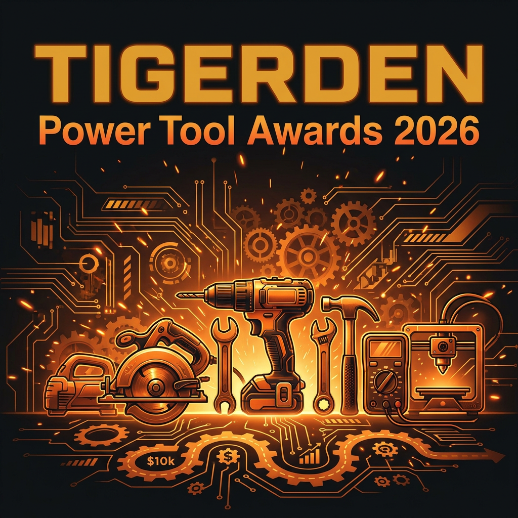 Daily Digest: TigerDen Daily: Power Tool Awards 2026 & The $10k Maker Roadmap (May 9, 2026)