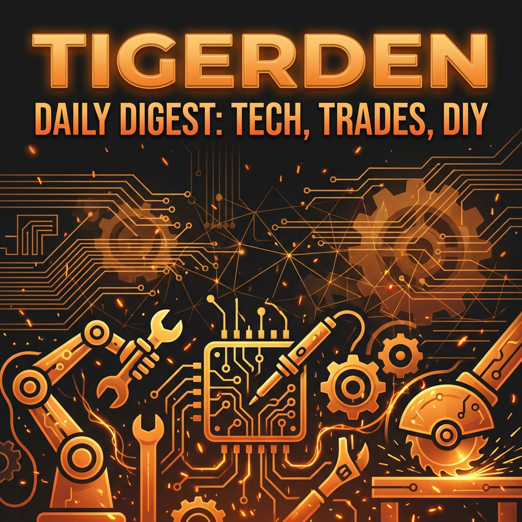 Daily Digest: TigerDen Daily: Tech for Makers, $50M for Trades, and DIY Speed Hacks (Jul 2, 2026)