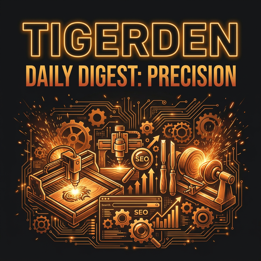 Daily Digest: TigerDen Daily: Precision Lasers, SEO for Makers, and The Walnut Renaissance (July...