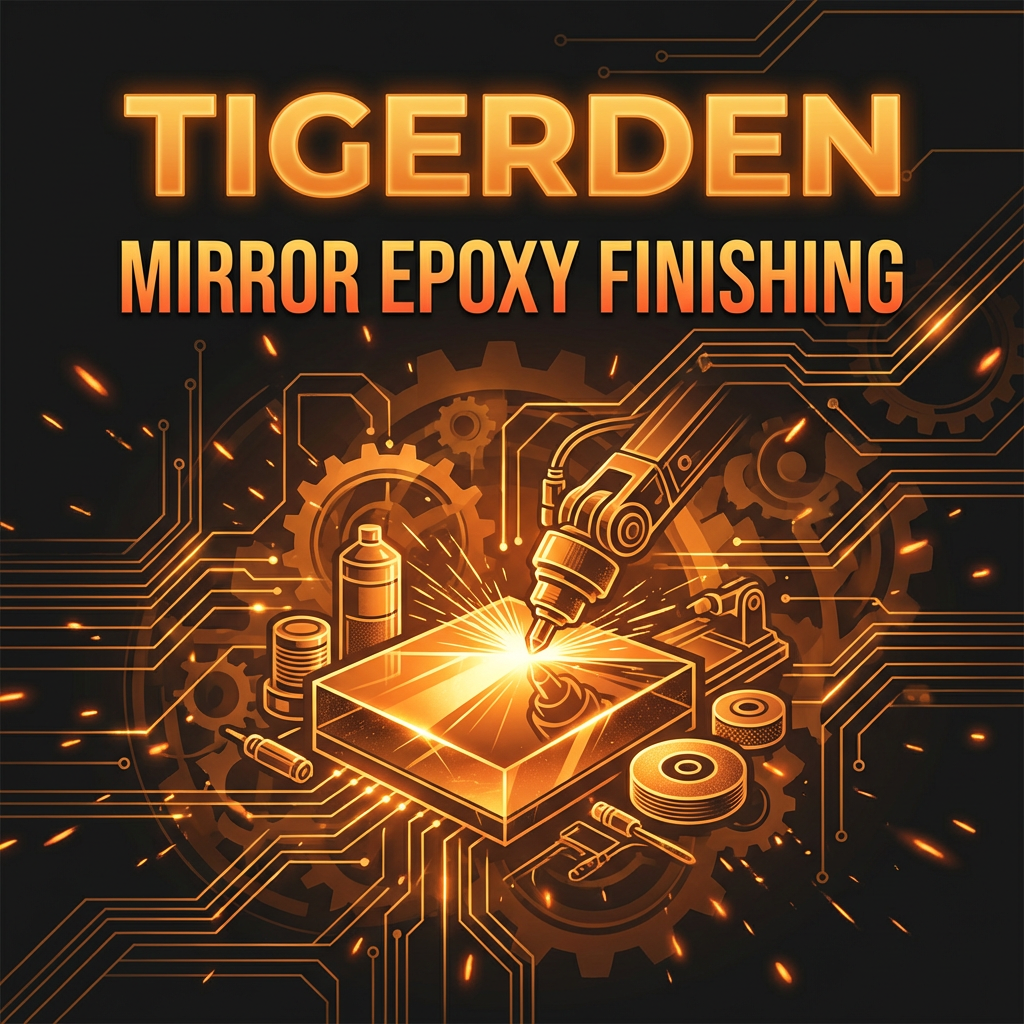 Deep Dive: Finishing and polishing epoxy to a mirror shine