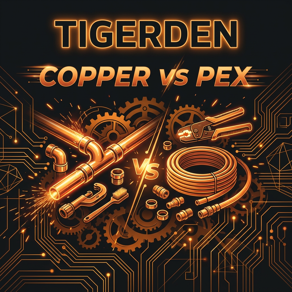 Deep Dive: Copper vs PEX - choosing the right pipe material