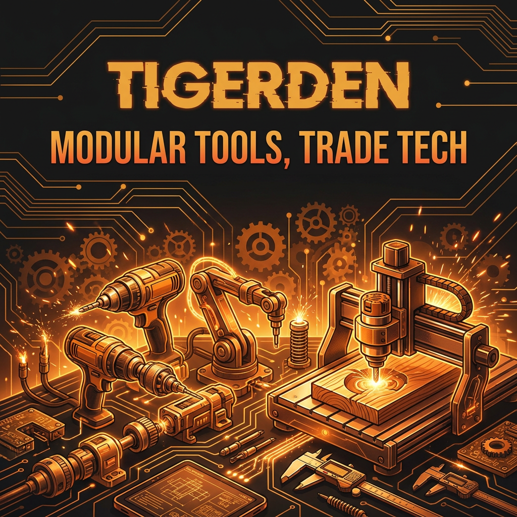 Daily Digest: TigerDen Daily: Modular Tools, Trade Tech, and High-Profit Woodworking | October 10...