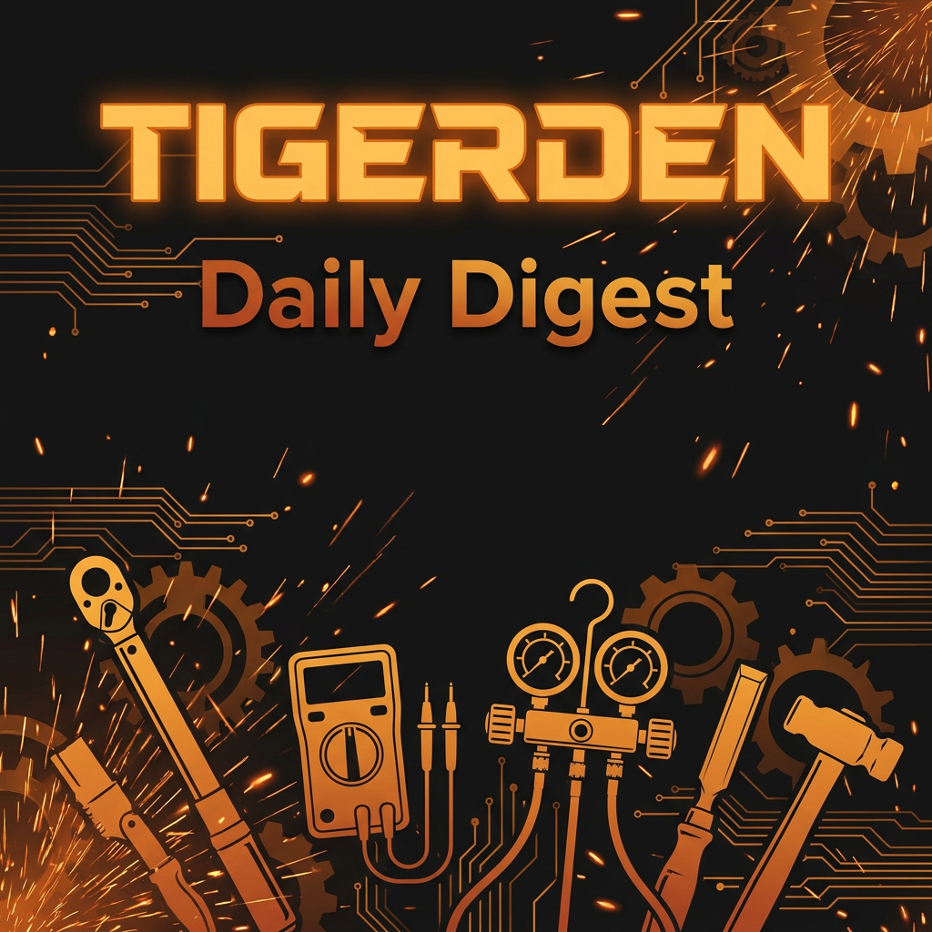 Daily Digest: TigerDen Daily: Heavy-Duty Tools, HVAC Career Peaks, and Etsy Trends (May 10, 2026)