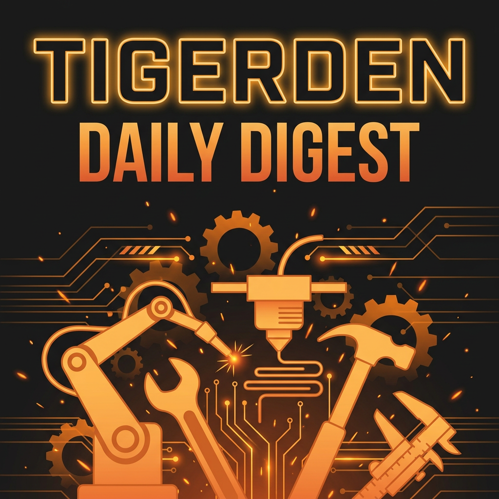 Daily Digest: TigerDen Daily: Trade Stars, Fabrication Tech, and Maker Business Moves (Oct 5, 2026)