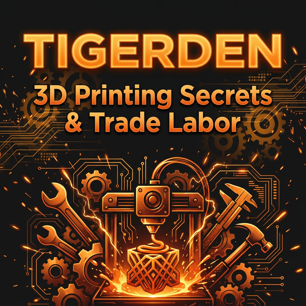 Daily Digest: TigerDen Daily: 3D Printing Secrets, The Trade Labor Squeeze, and High-Profit...