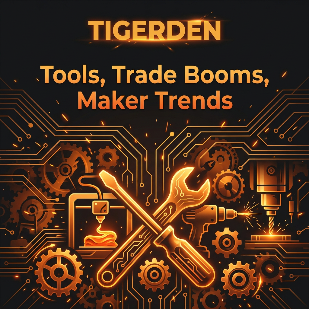 Daily Digest: TigerDen Daily: Sunday Jul 12, 2026 – Tools, Trade Booms, and Maker Trends