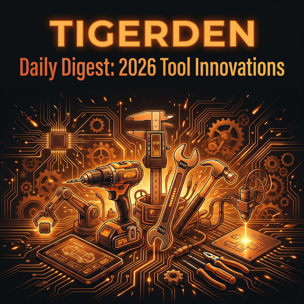 Daily Digest: TigerDen Daily: 2026 Tool Innovations, Auto Trade Trends, and High-Profit Maker...