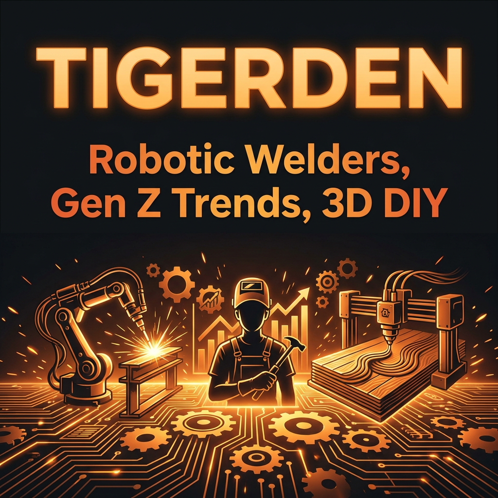 Daily Digest: TigerDen Daily: Robotic Welders, Gen Z Trade Trends, and 3D DIY Floors (Jun 29, 2026)