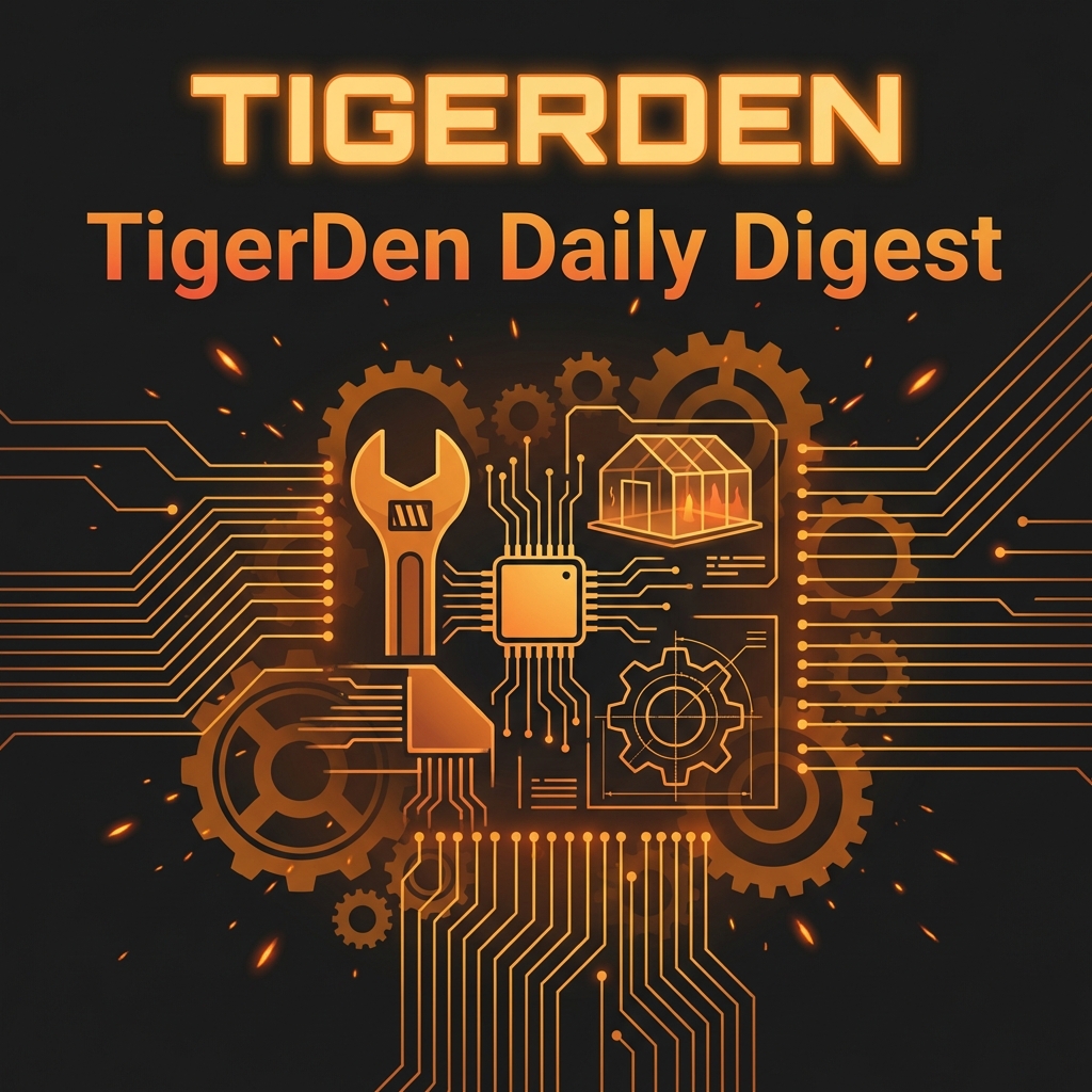 Daily Digest: TigerDen Daily: AI Tools, Shop Valuations, and DIY Thermal Greenhouses (Mar 12, 2026)