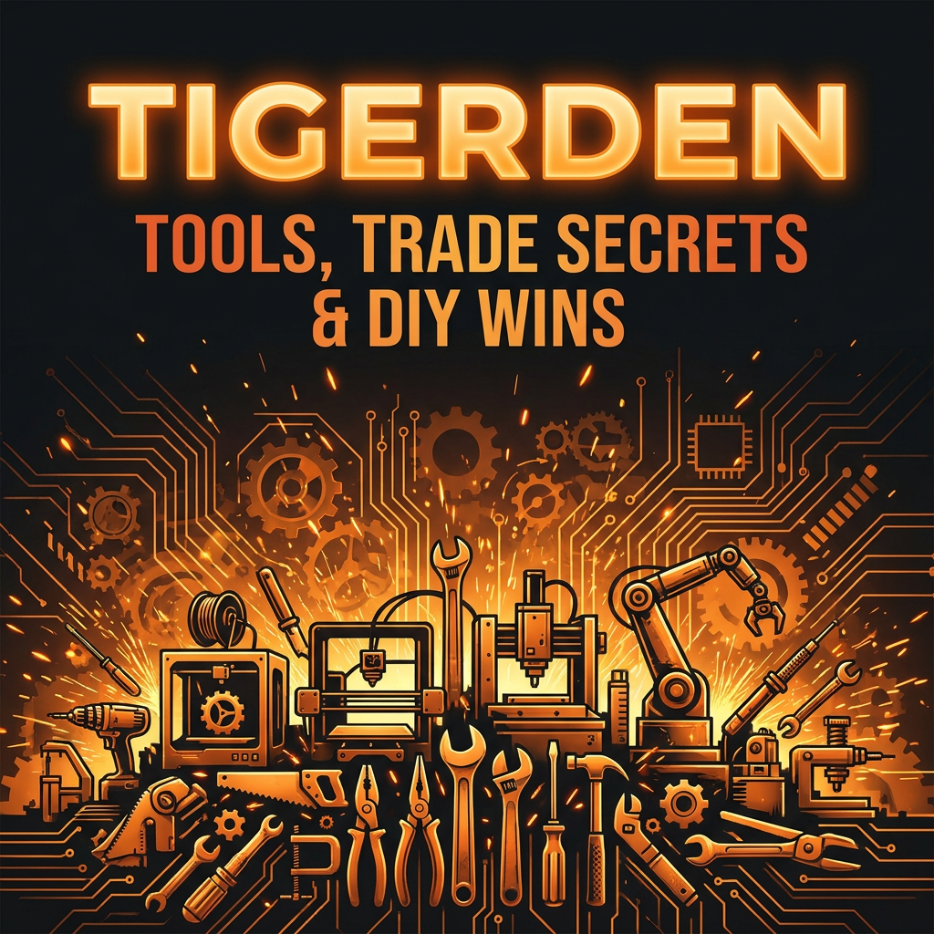 Daily Digest: TigerDen Daily: Tools, Trade Secrets, and DIY Wins for Sunday, Aug 30, 2026