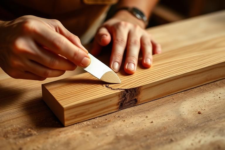 How to expertly use wood filler